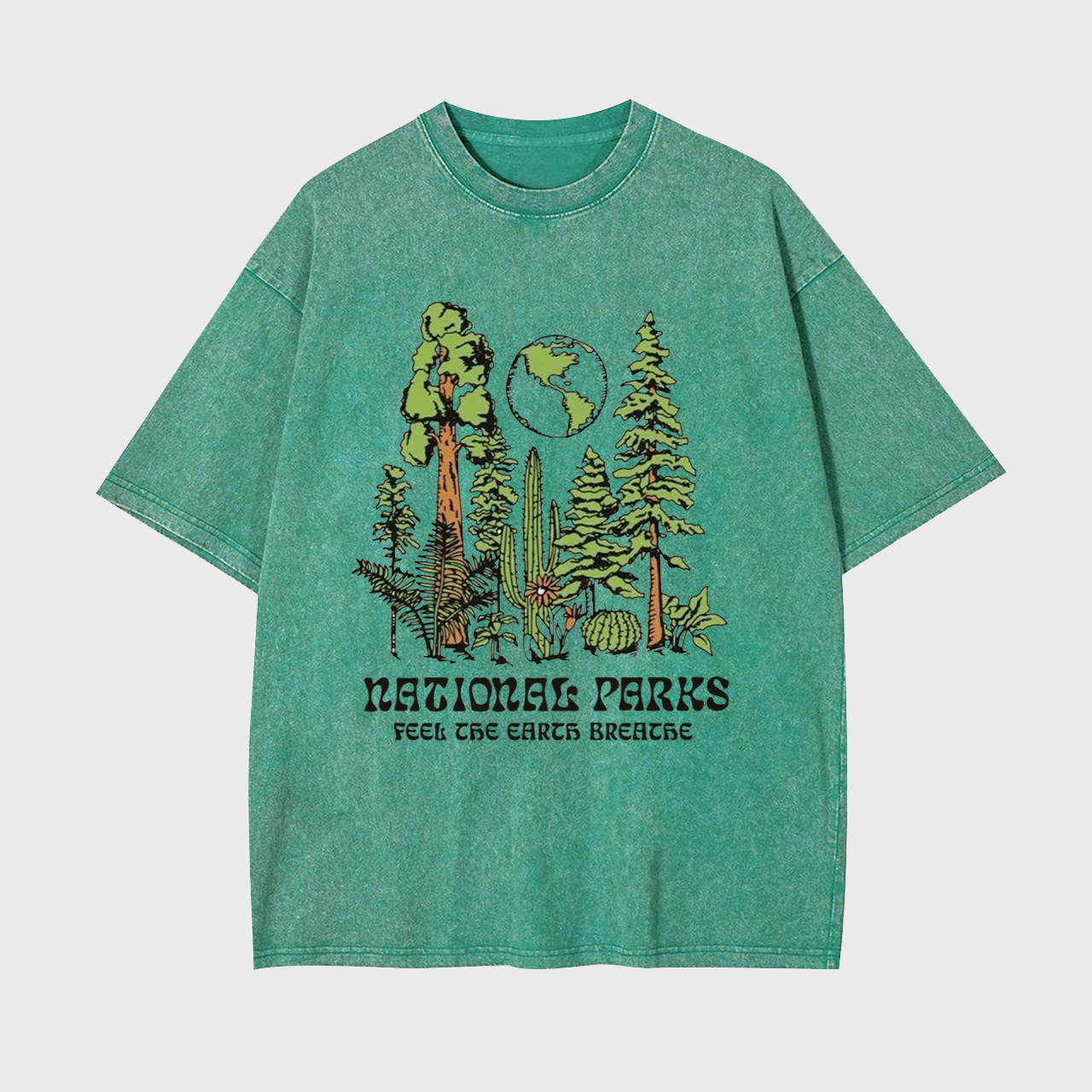 National Parks Feel the Breath Garment-dye Tees