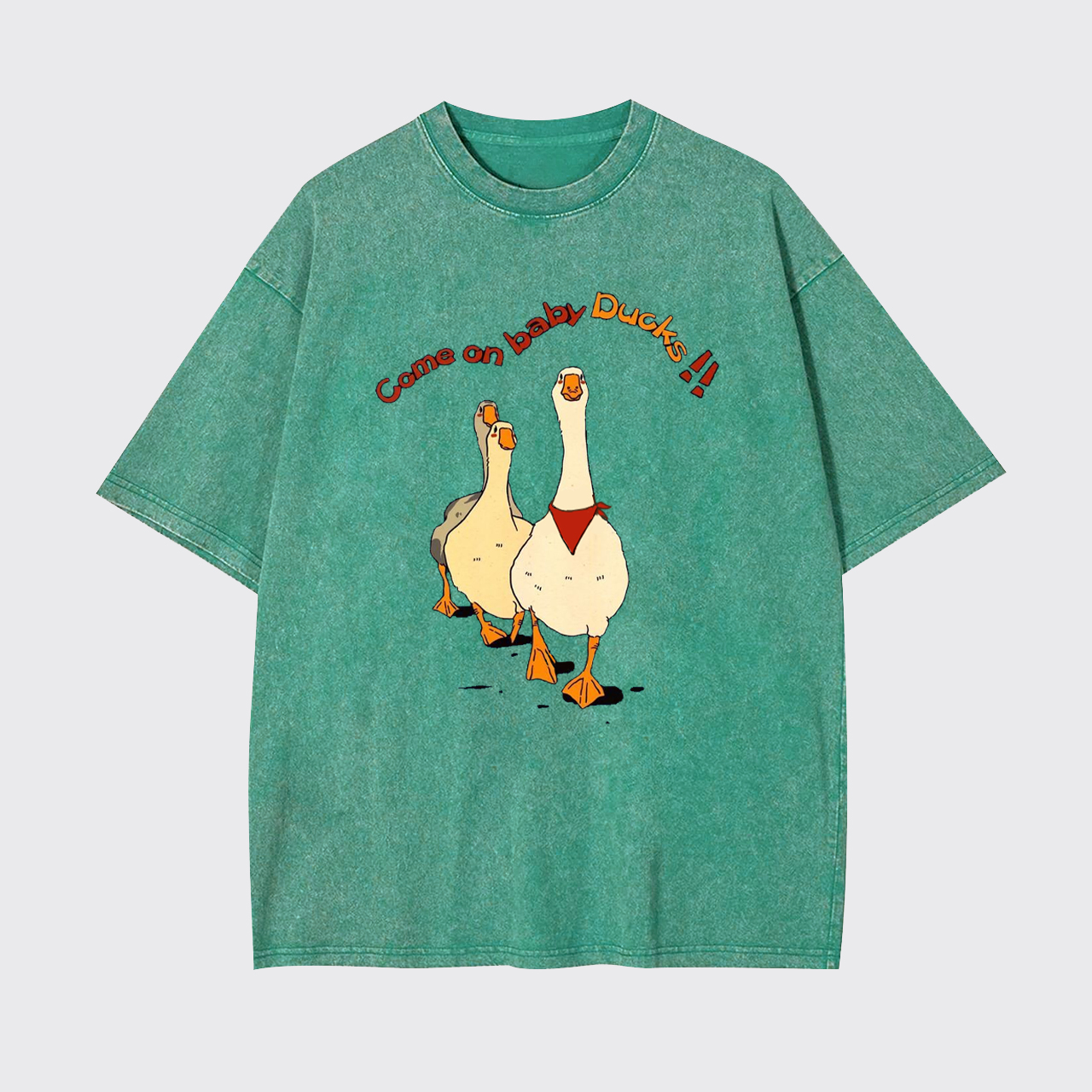 March with the Ducks Garment-dye Tees