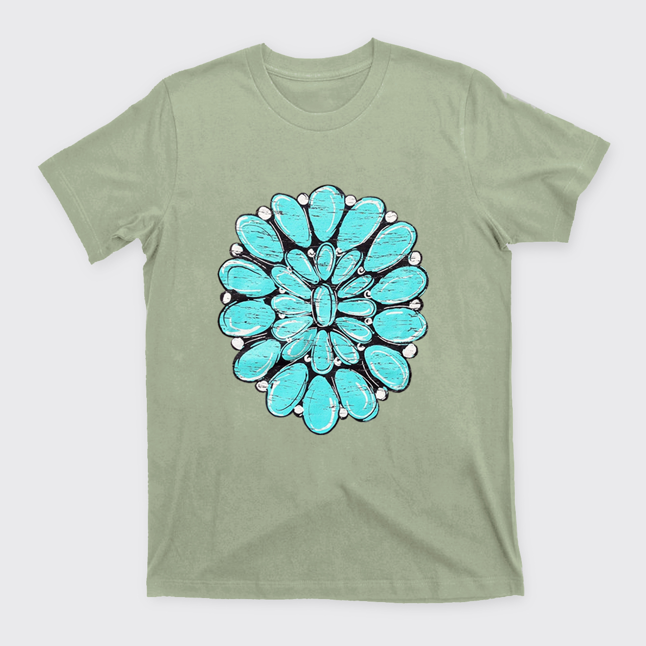 Turquoise Stone Country Music T-Shirts