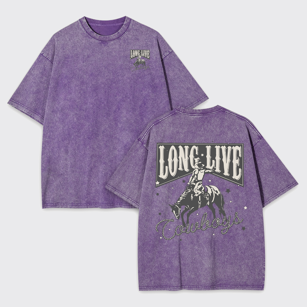 Long Live Cowboy Garment-dye Tees