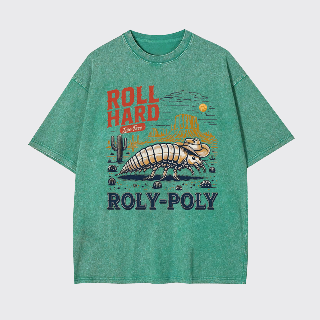 Roly Poly Wild West Garment-dye Tees