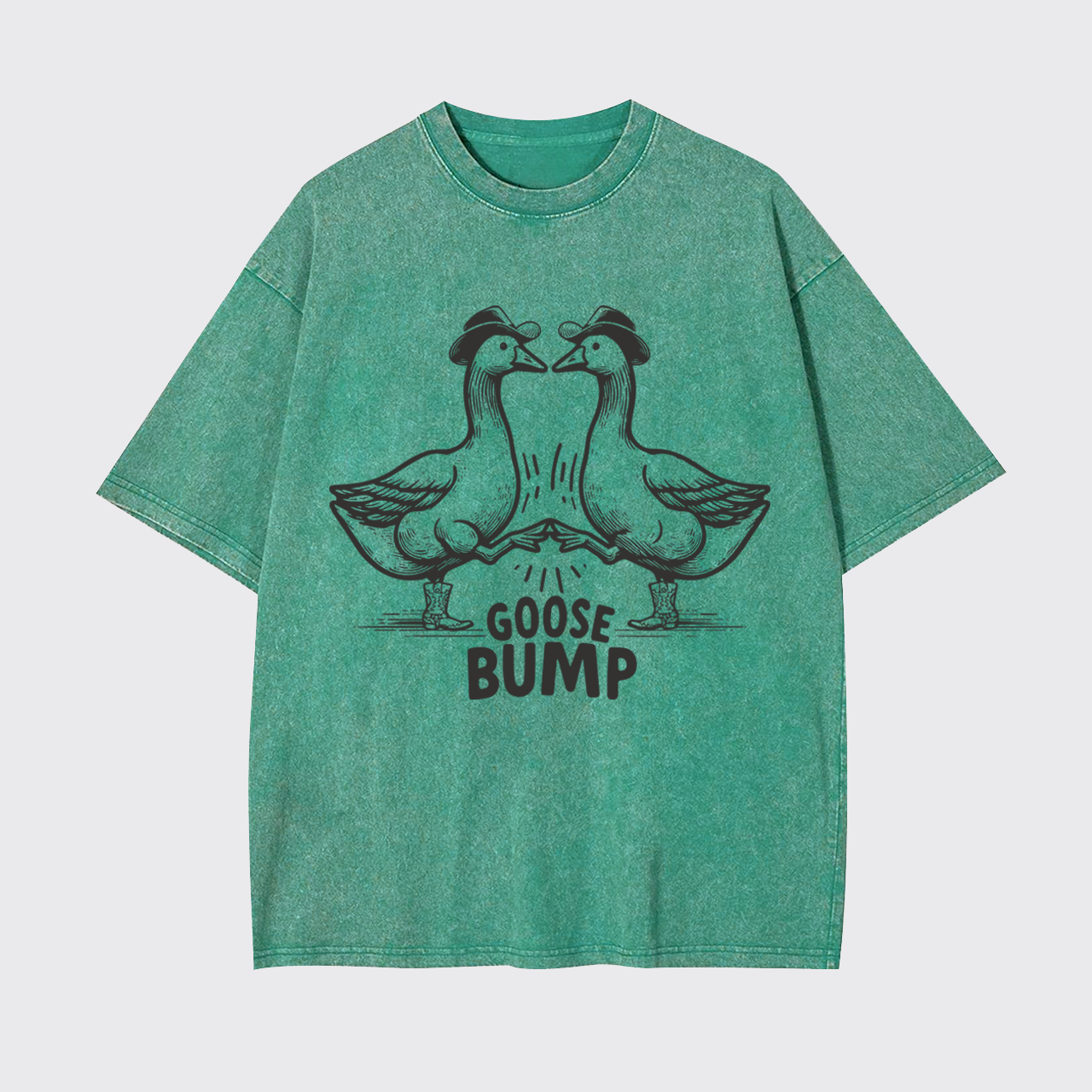 Funny Goose Bump Garment-dye Tees