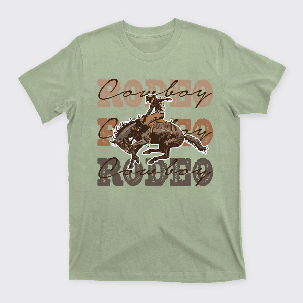 Cowboy Horse Riding Vintage Rodeo T-Shirts