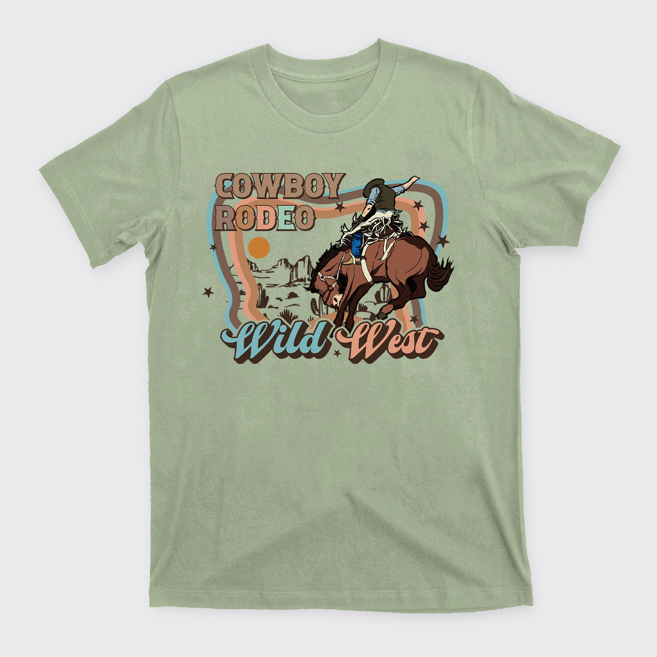 Cowboy Rodeo Wild West T-Shirts