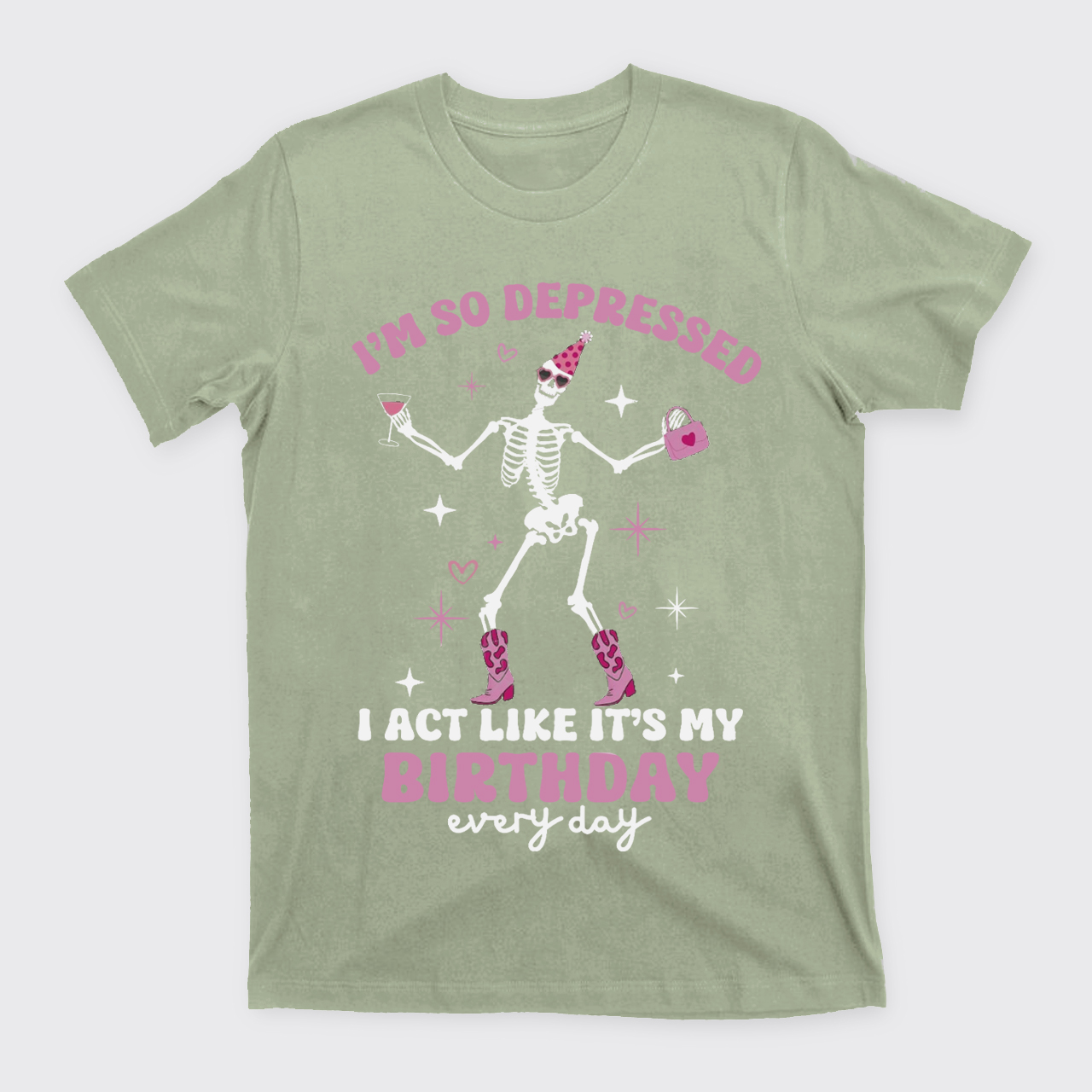 I'm So Depressed Music T-Shirts