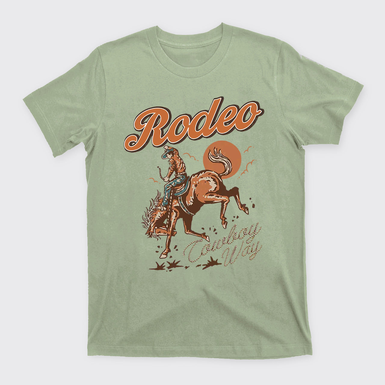 Rodeo Cowboy Way Western T-Shirts