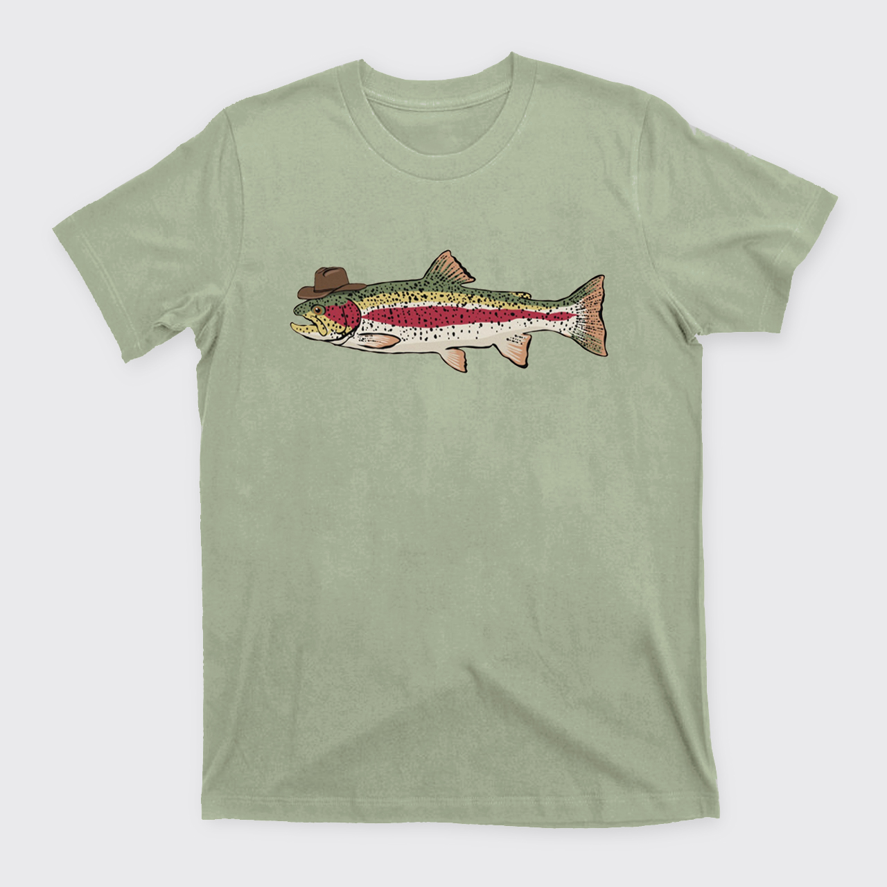 Cowboy Trout Western Fishing T-Shirts