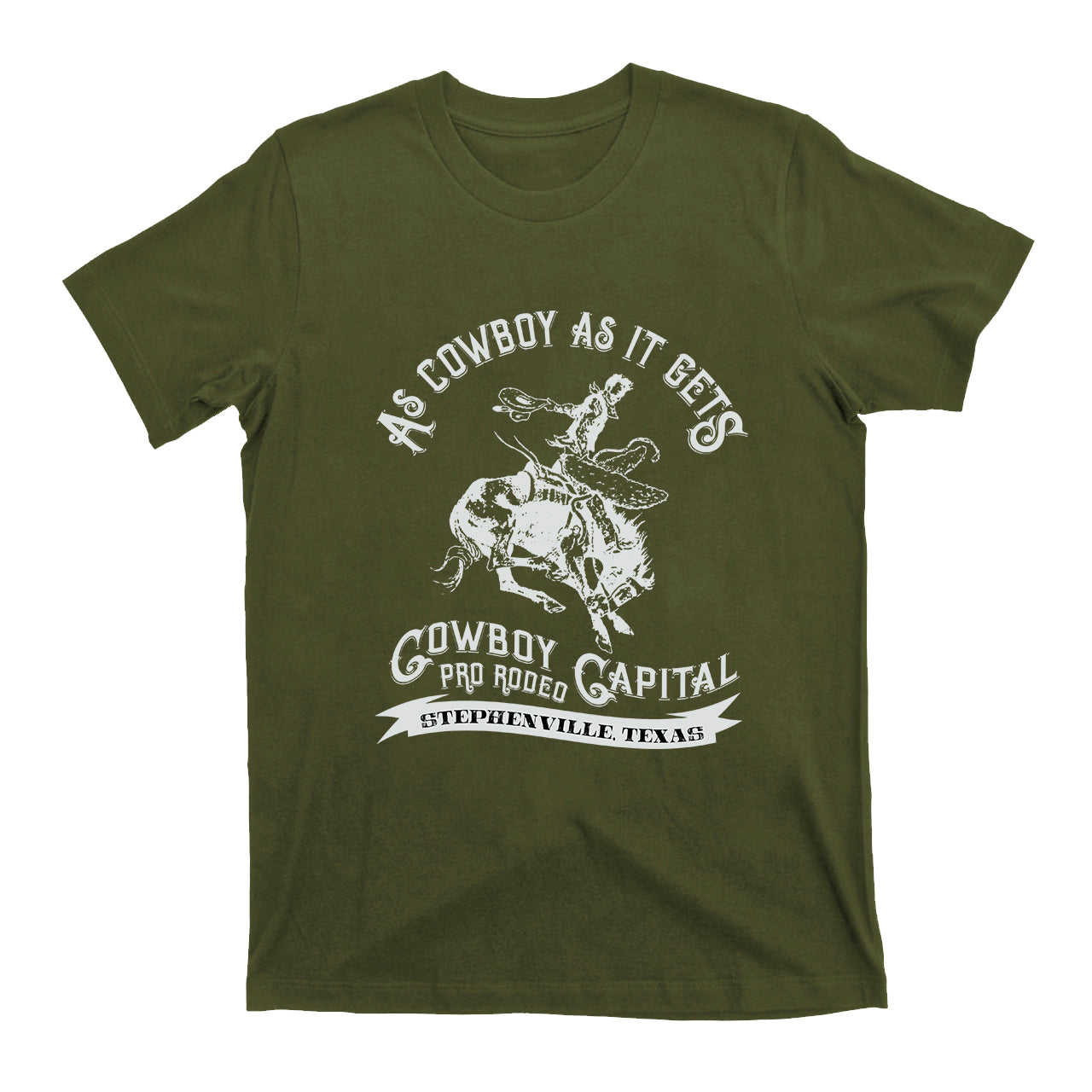 As Cowboy As It Gets Capital T-Shirts