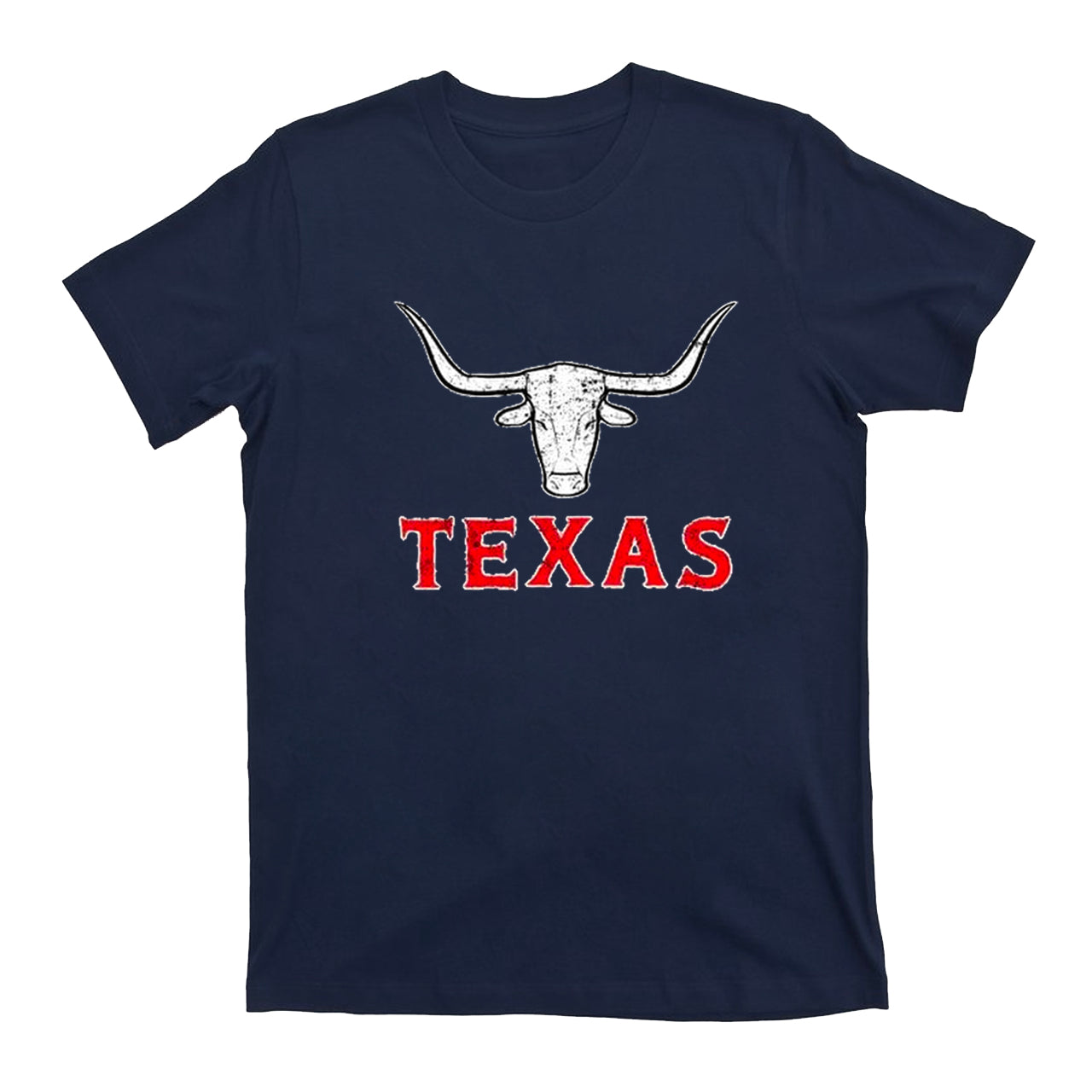 Classic Texas Cow Head Cowboy T-Shirts