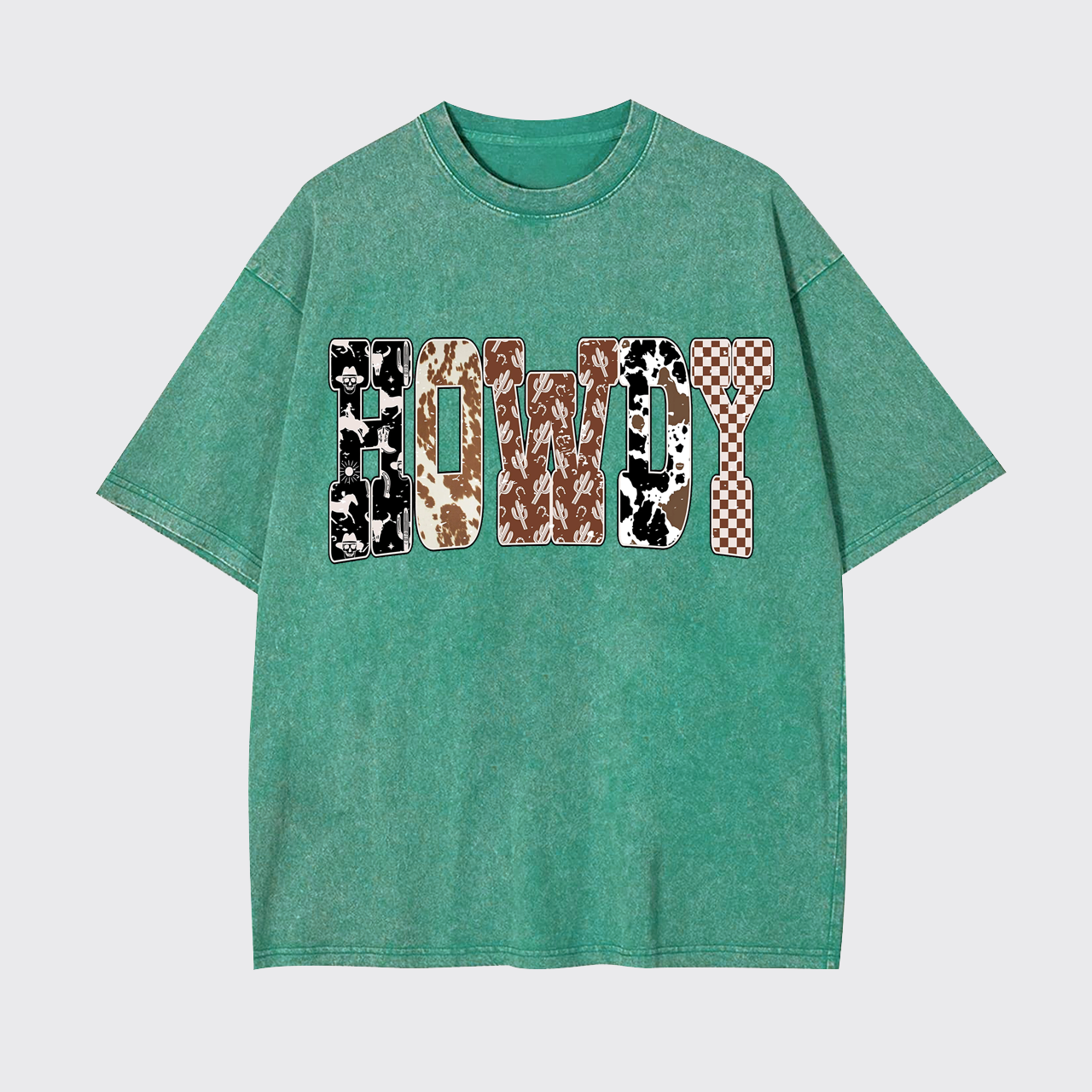 Howdy Western Halloween Garment-dye Tees