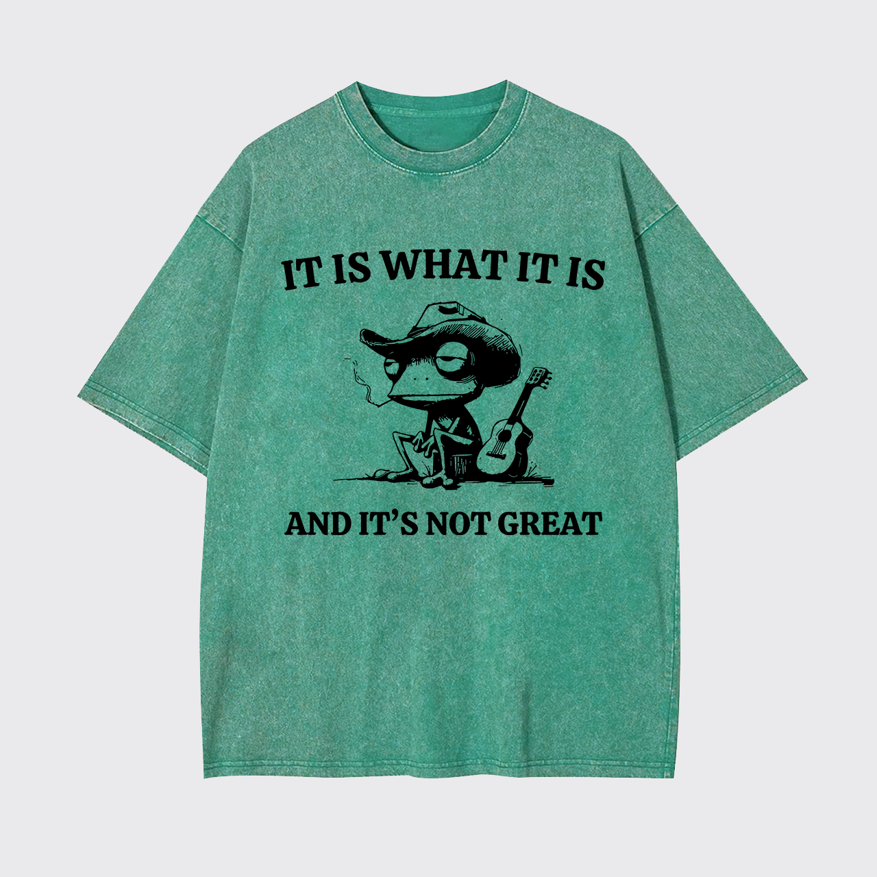 It Is What It Is Funny Garment-dye Tees