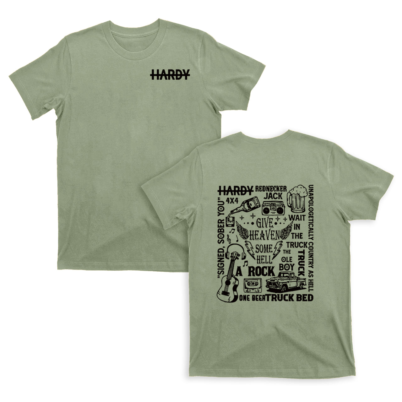 Hardy Gift Fans 2side T-Shirts