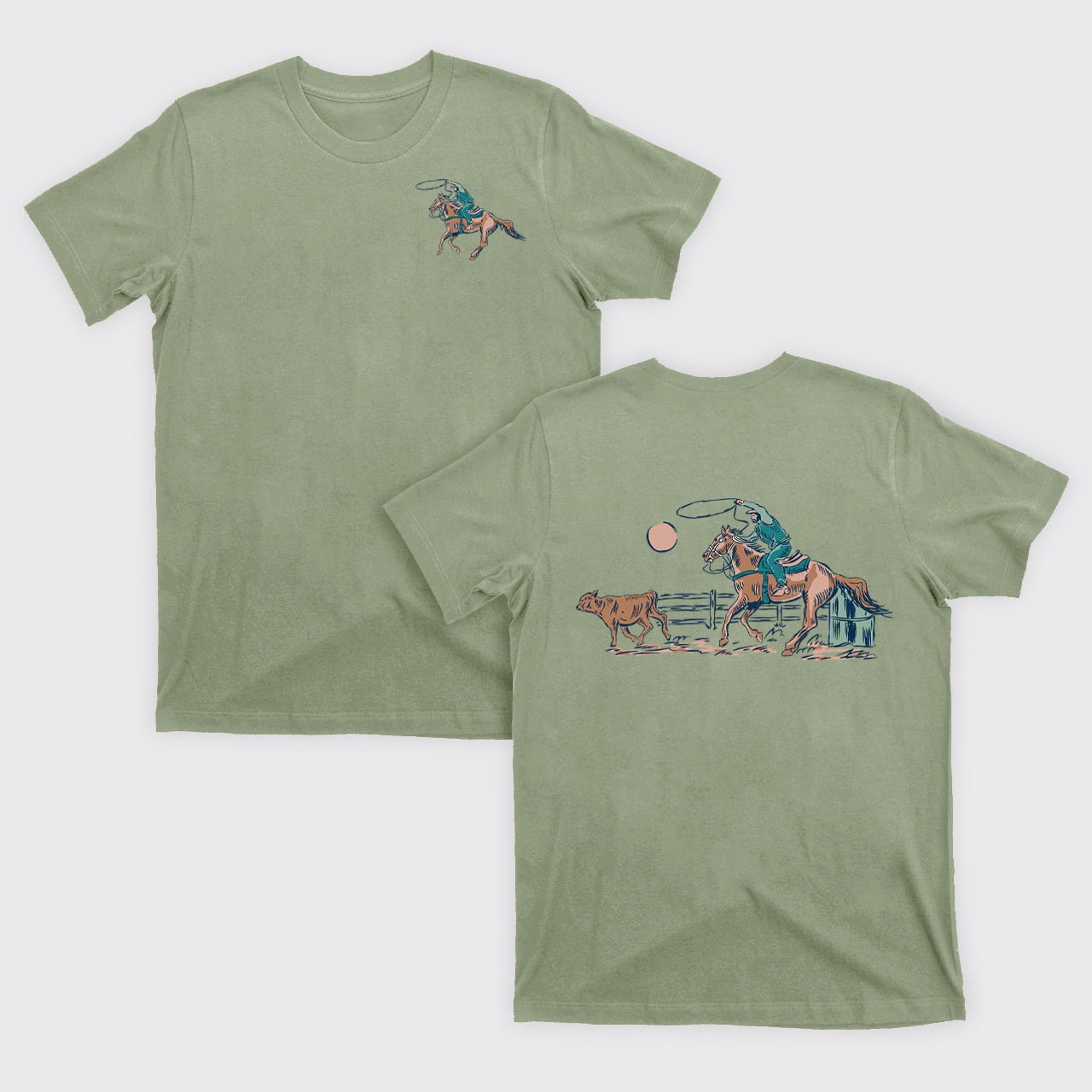 Western Cowboy Rodeo T-Shirts