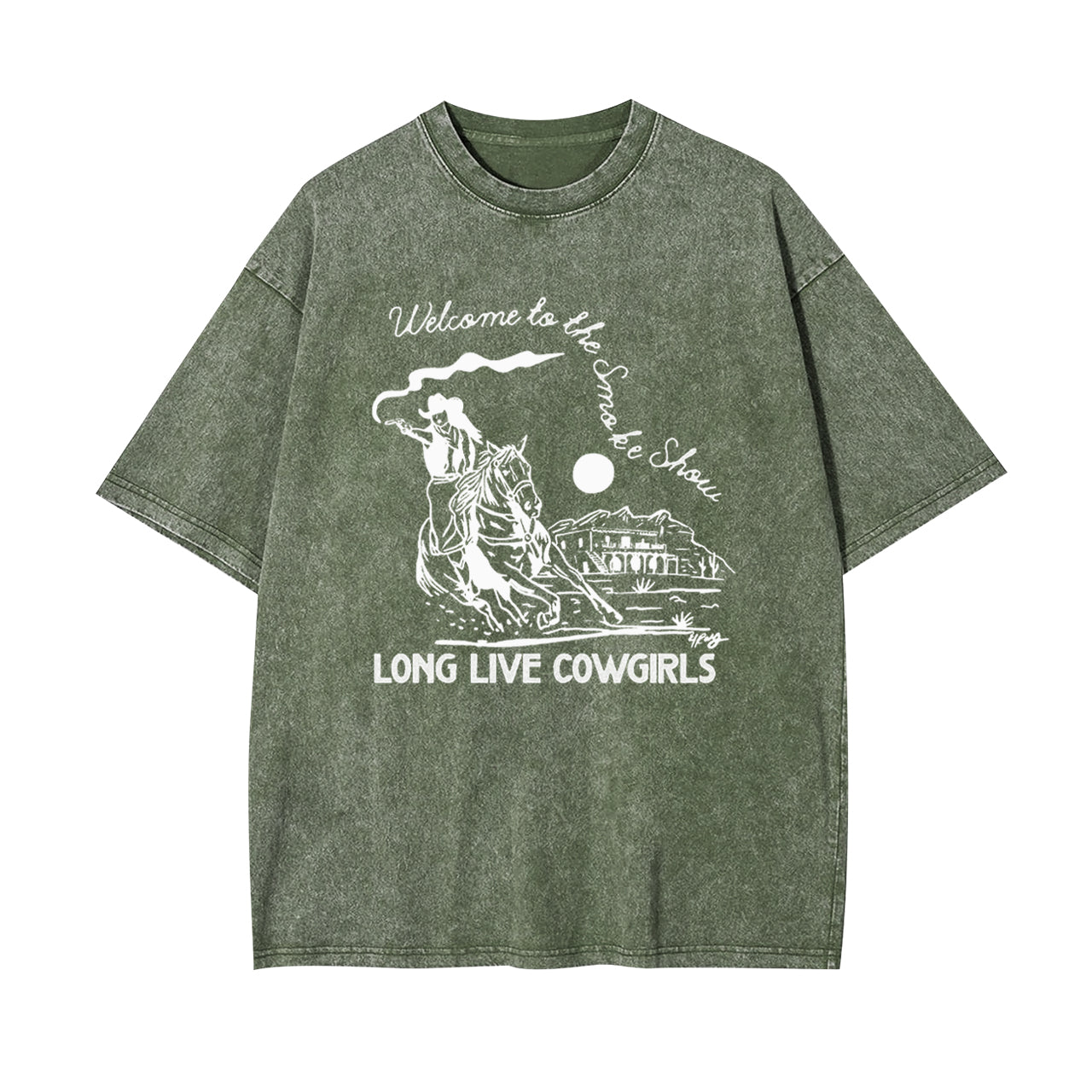 Welcome To The Smoke Show Garment-dye Tees