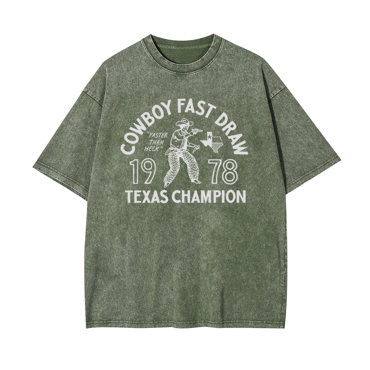 Cowboy Fast Draw Garment-dye Tees