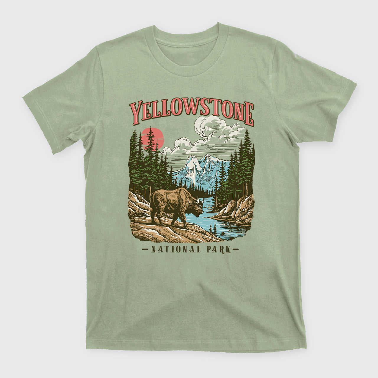 Vintage Yellowstone National Park T-Shirts