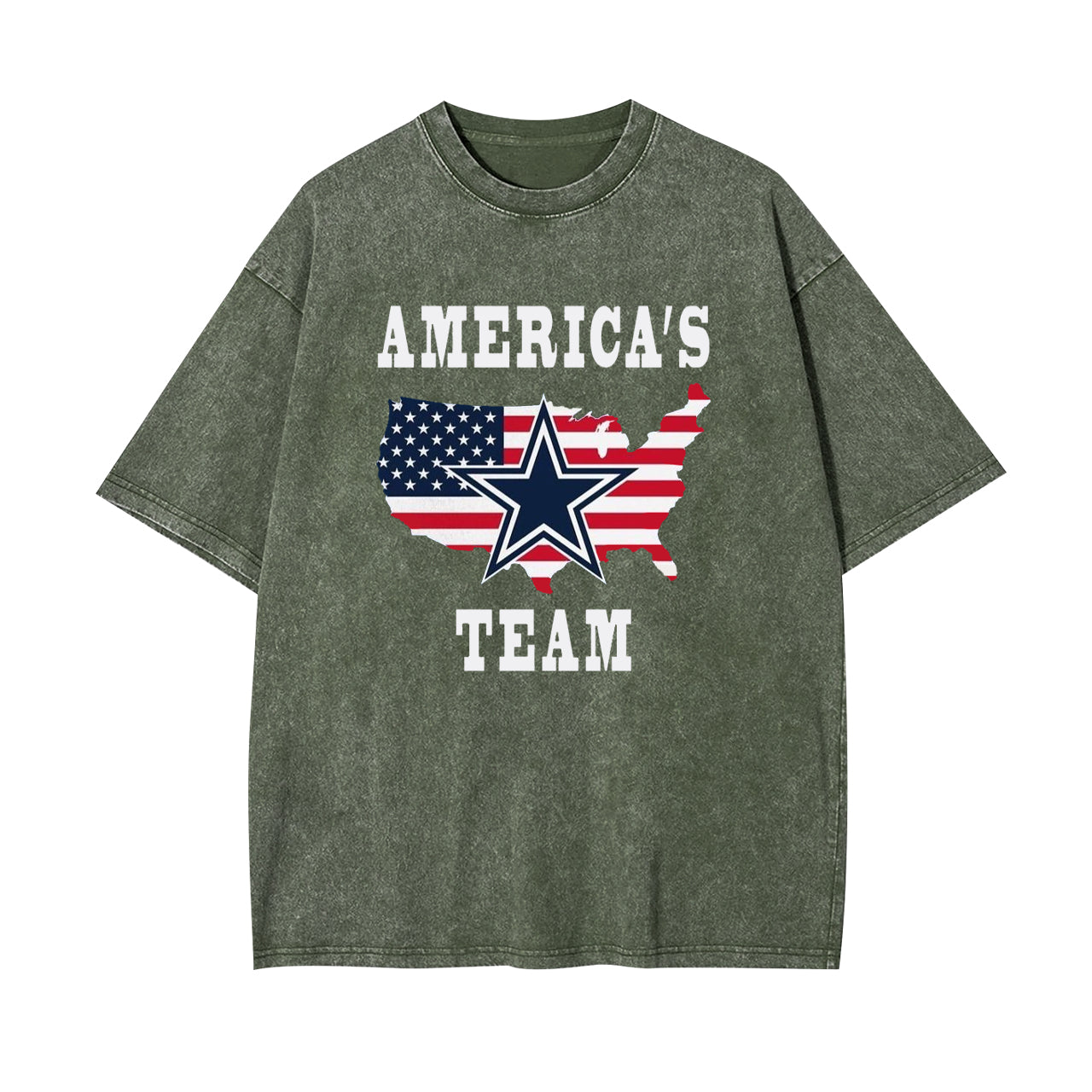 American Hreat Dallas Cowboys Garment-dye Tees