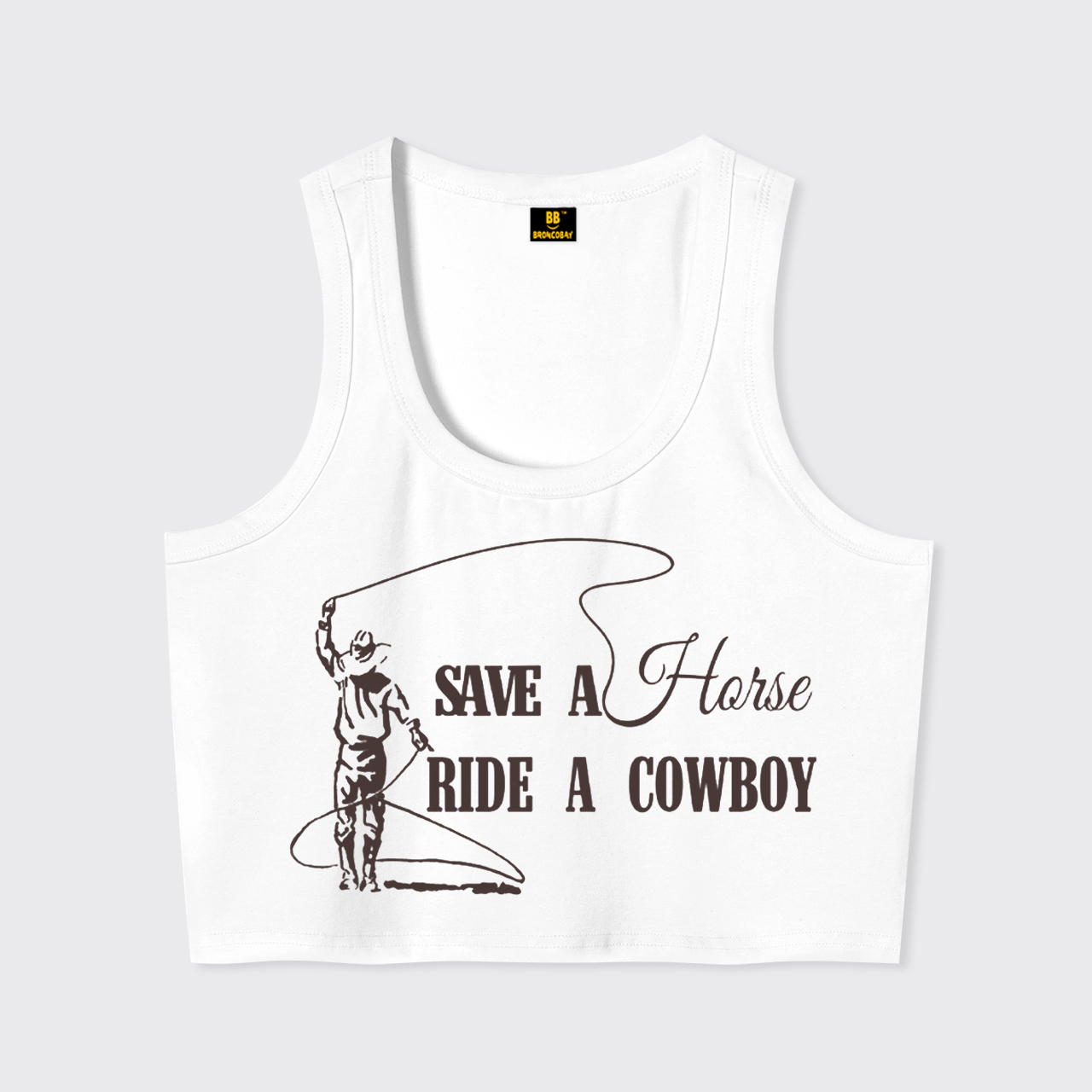 Save A Horse Ride A Cowboy Tank Top