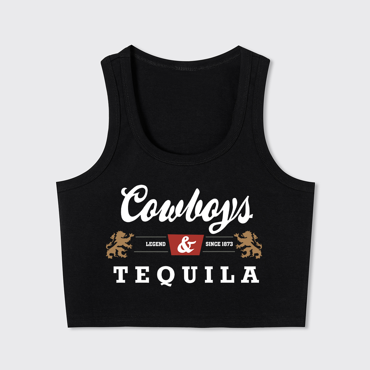 Cowboys And Tequila Tank Top