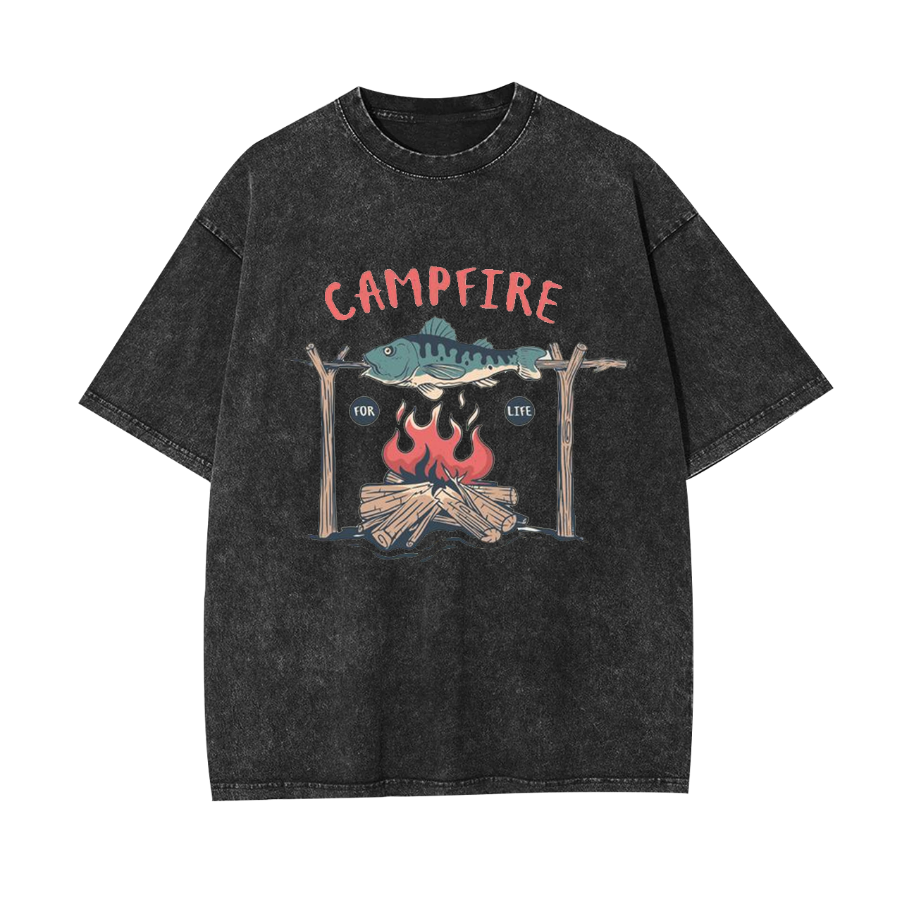 Campfire For Life Garment-dye Tees