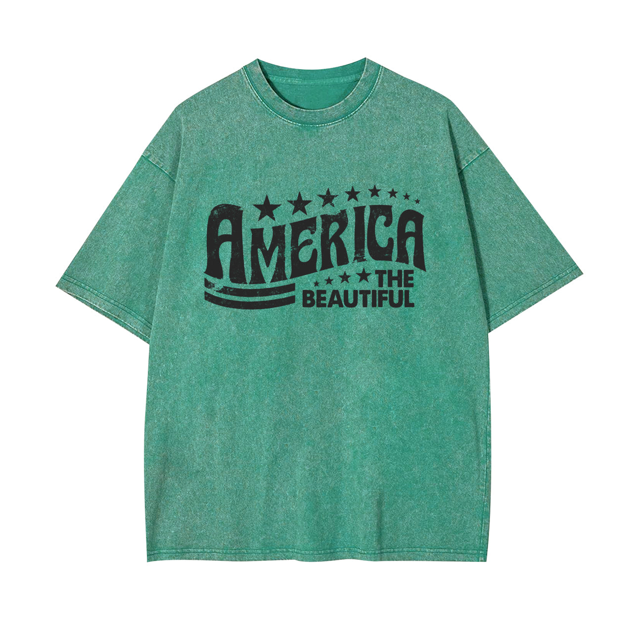 America The Beautiful Garment-dye Tees