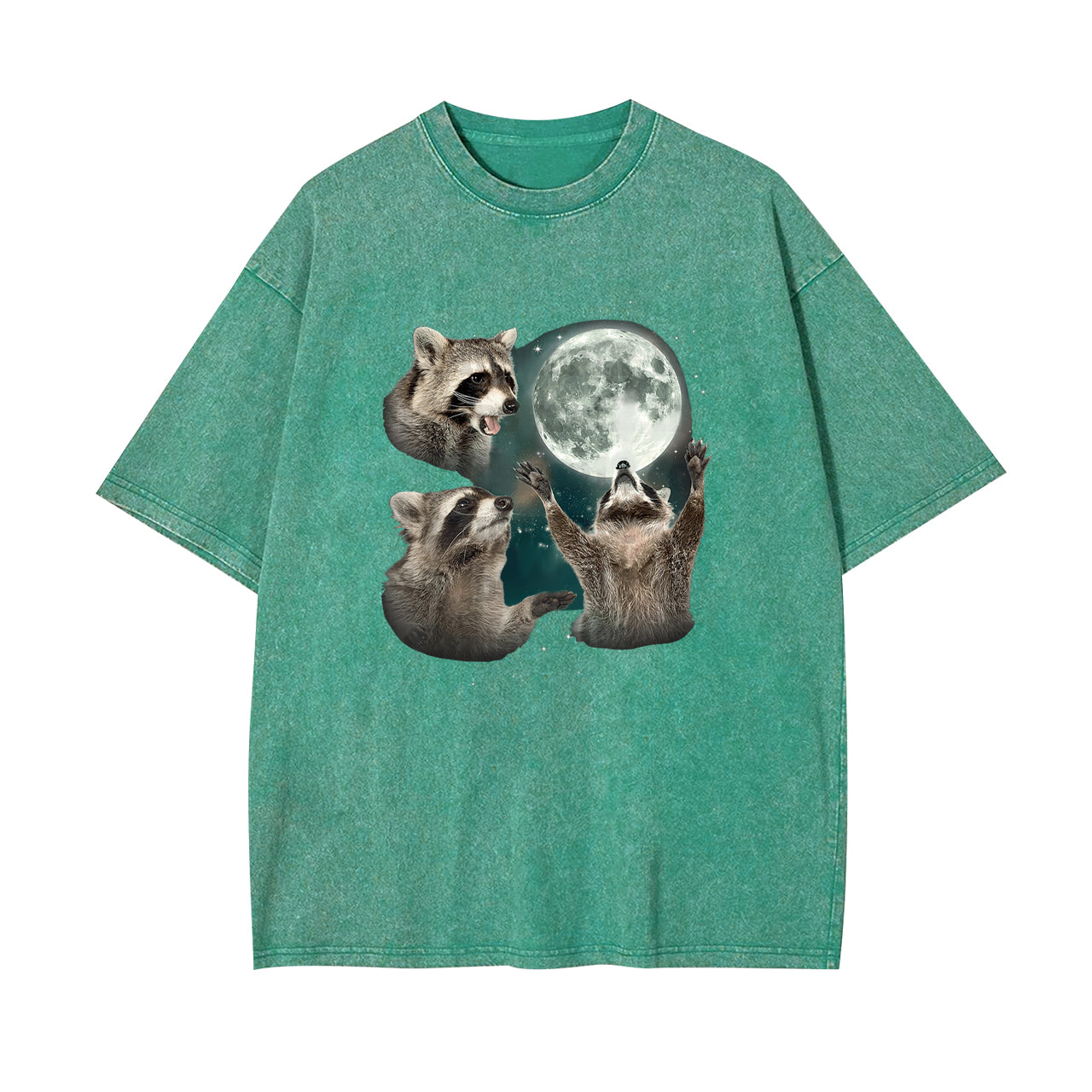 Three Raccoons Garment-dye Tees