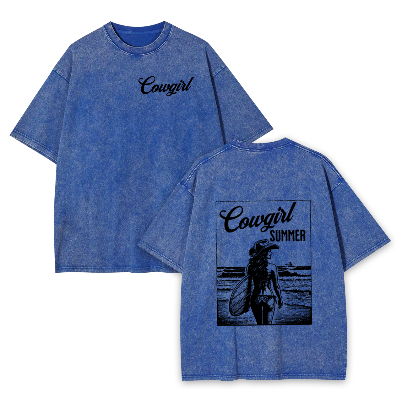 Cowgirl Summer Garment-dye Tees