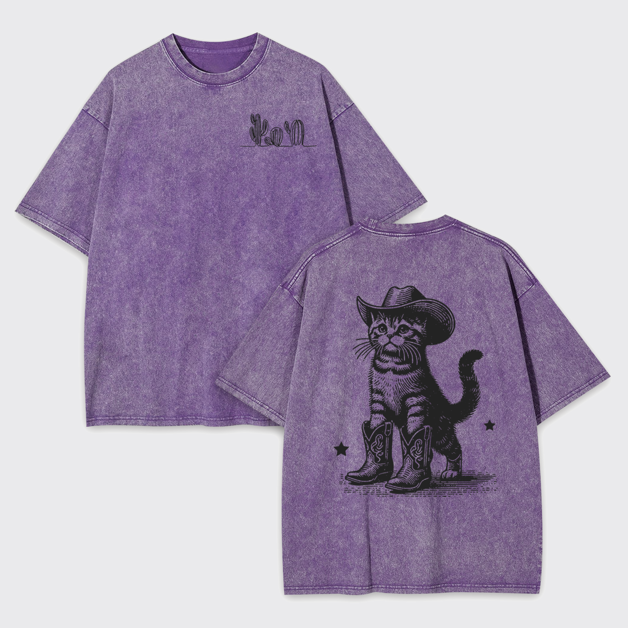 The Ranch Cats Are Loyal Garment-dye Tees