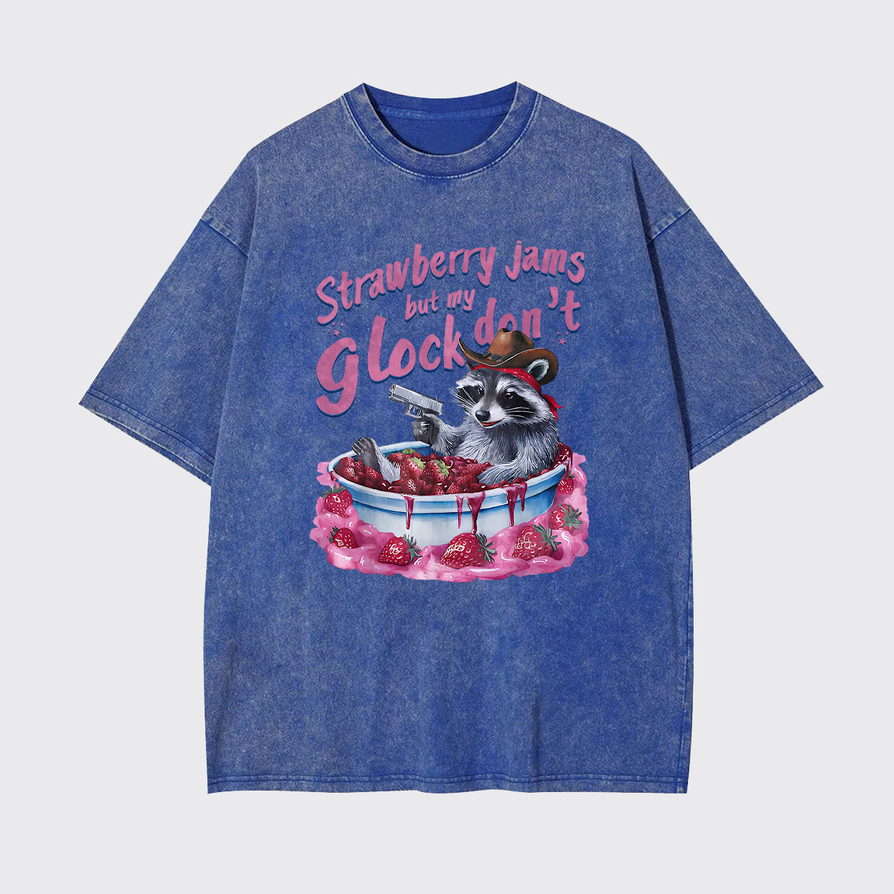 Let's Soak In The Strawberry Bath Garment-dye Tees