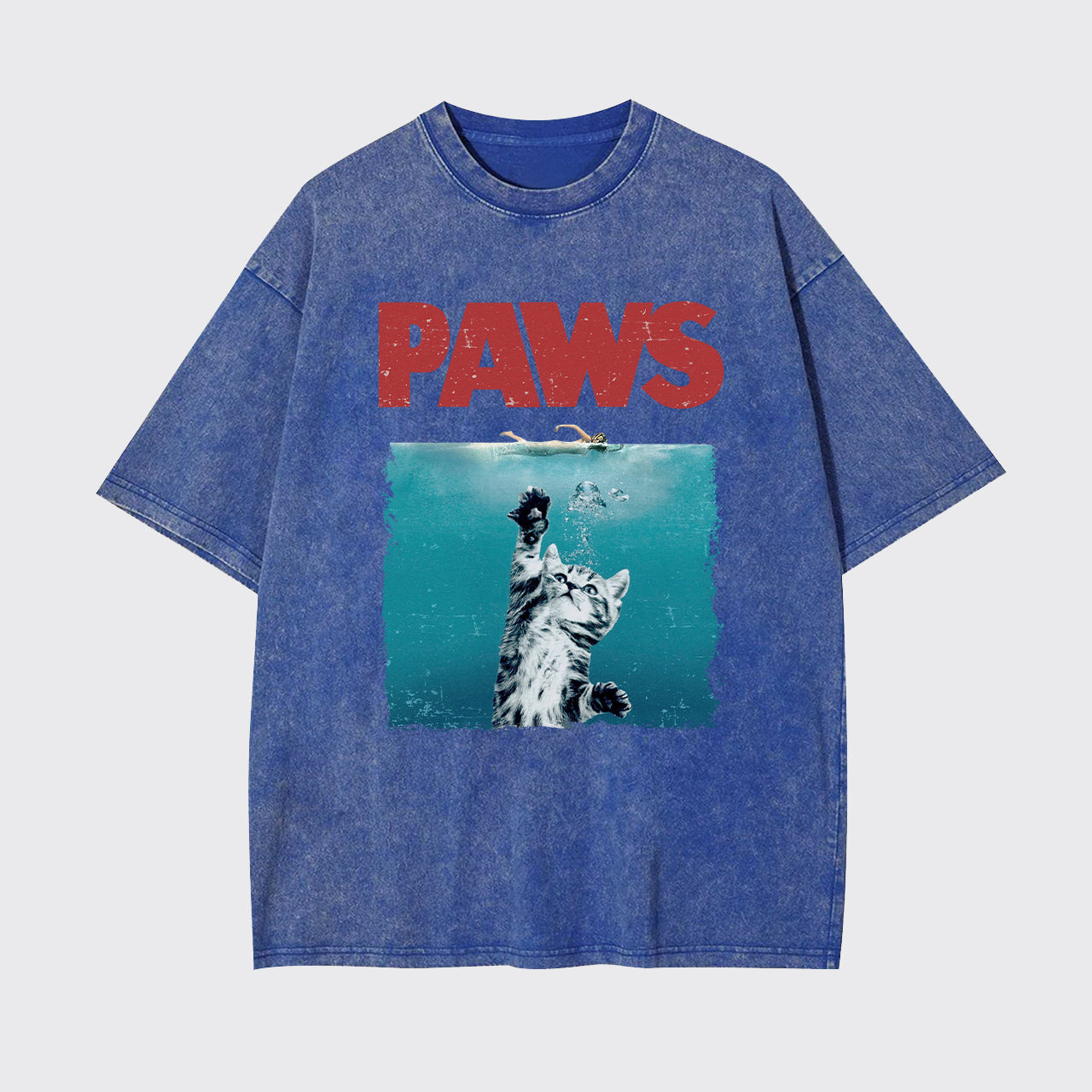 Paws Kitten Jaws Garment-dye Tees