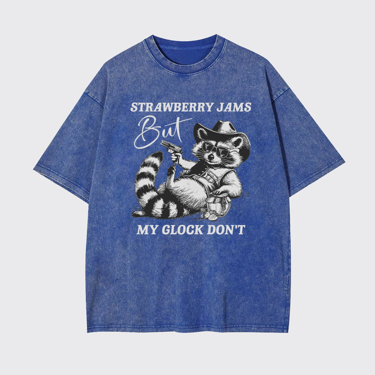 Funny Trash Raccoon Garment-dye Tees