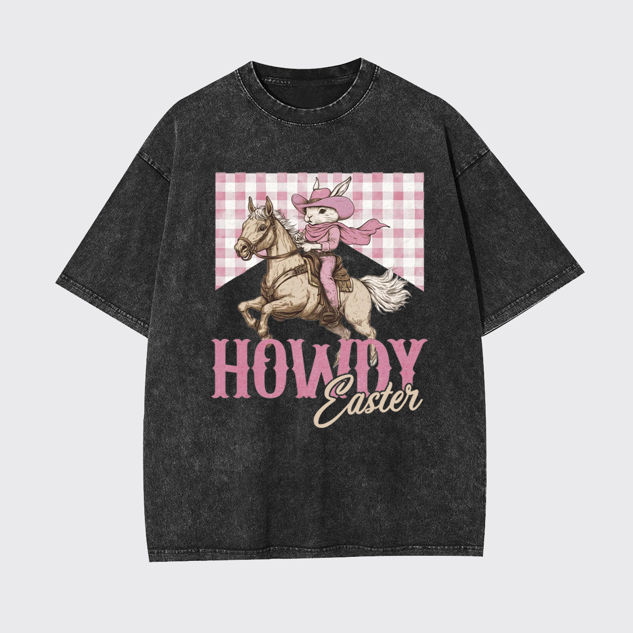 Western Easter Bunny Garment-dye Tees