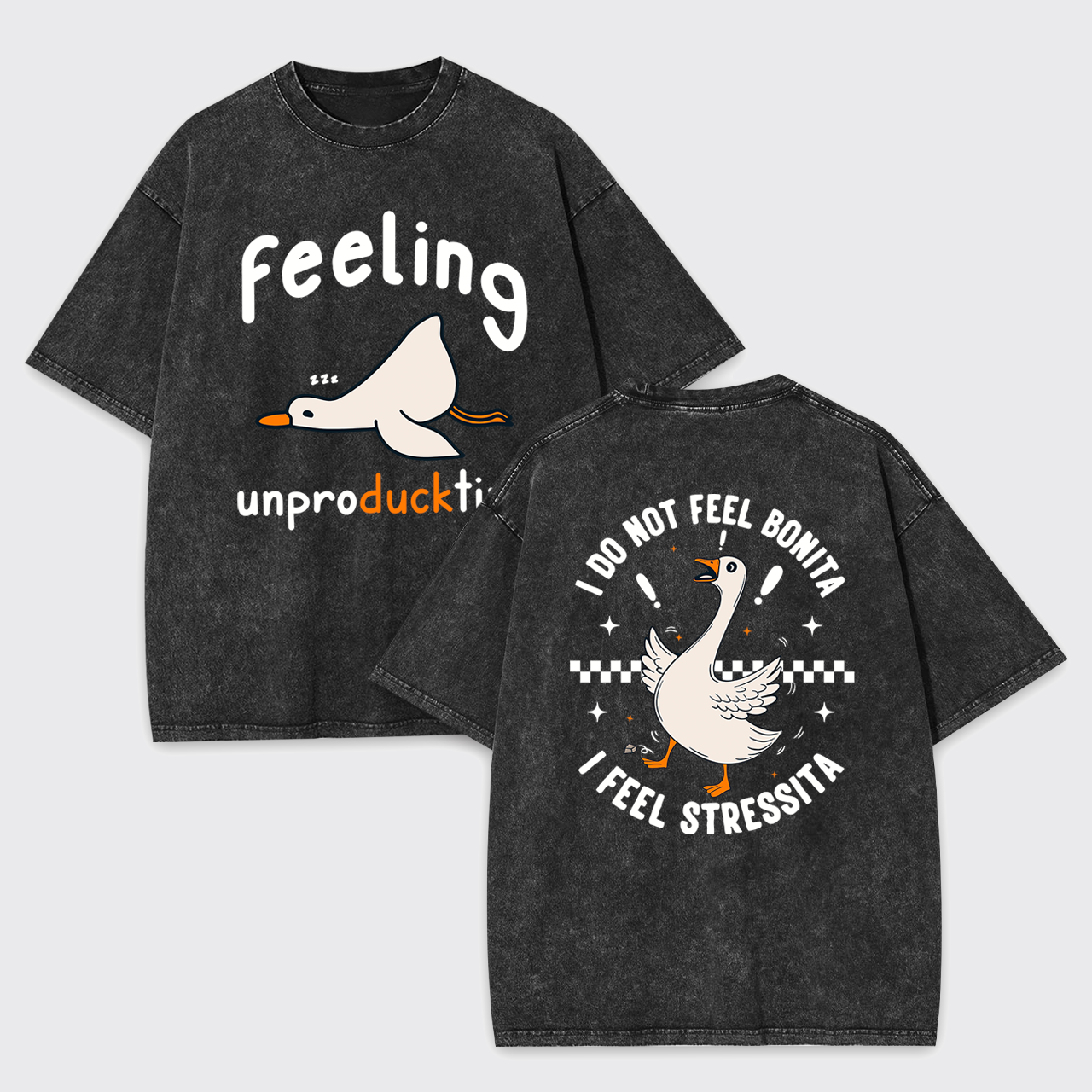 Feeling Unproducktive Garment-dye Tees