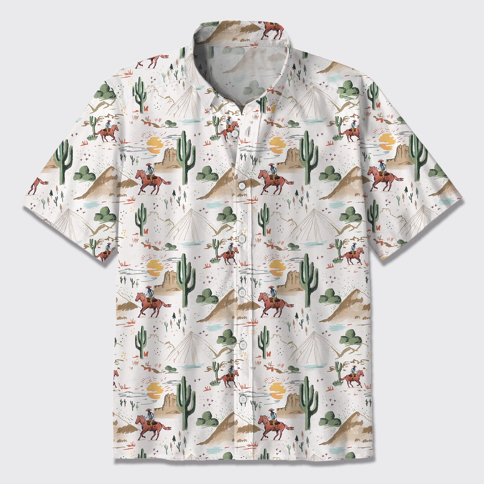 Cowboy Western Button Up Shirts