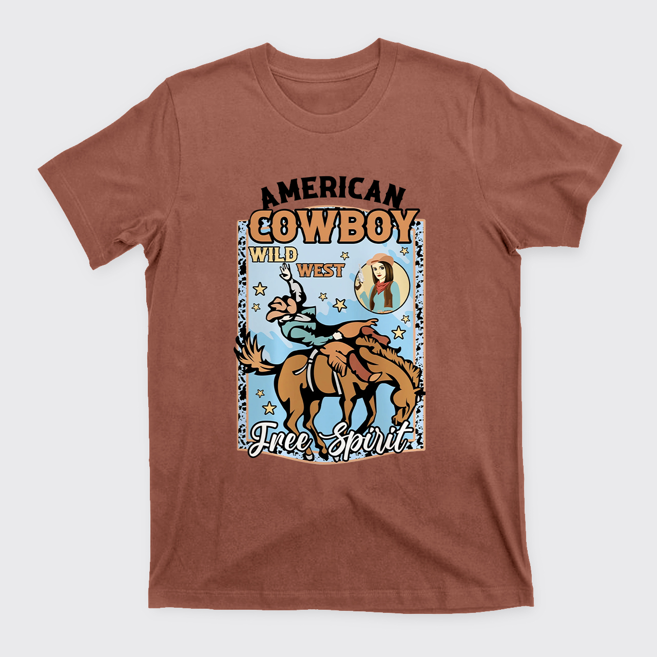 American Cowboy Wild West T-Shirts