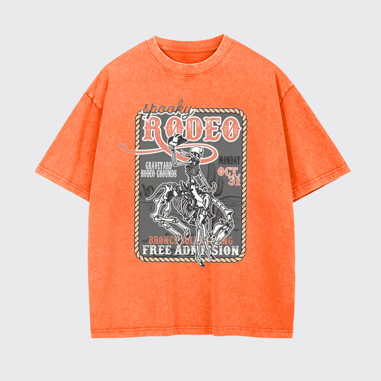 Halloween Trick or Treat Spooky Garment-dye Tees