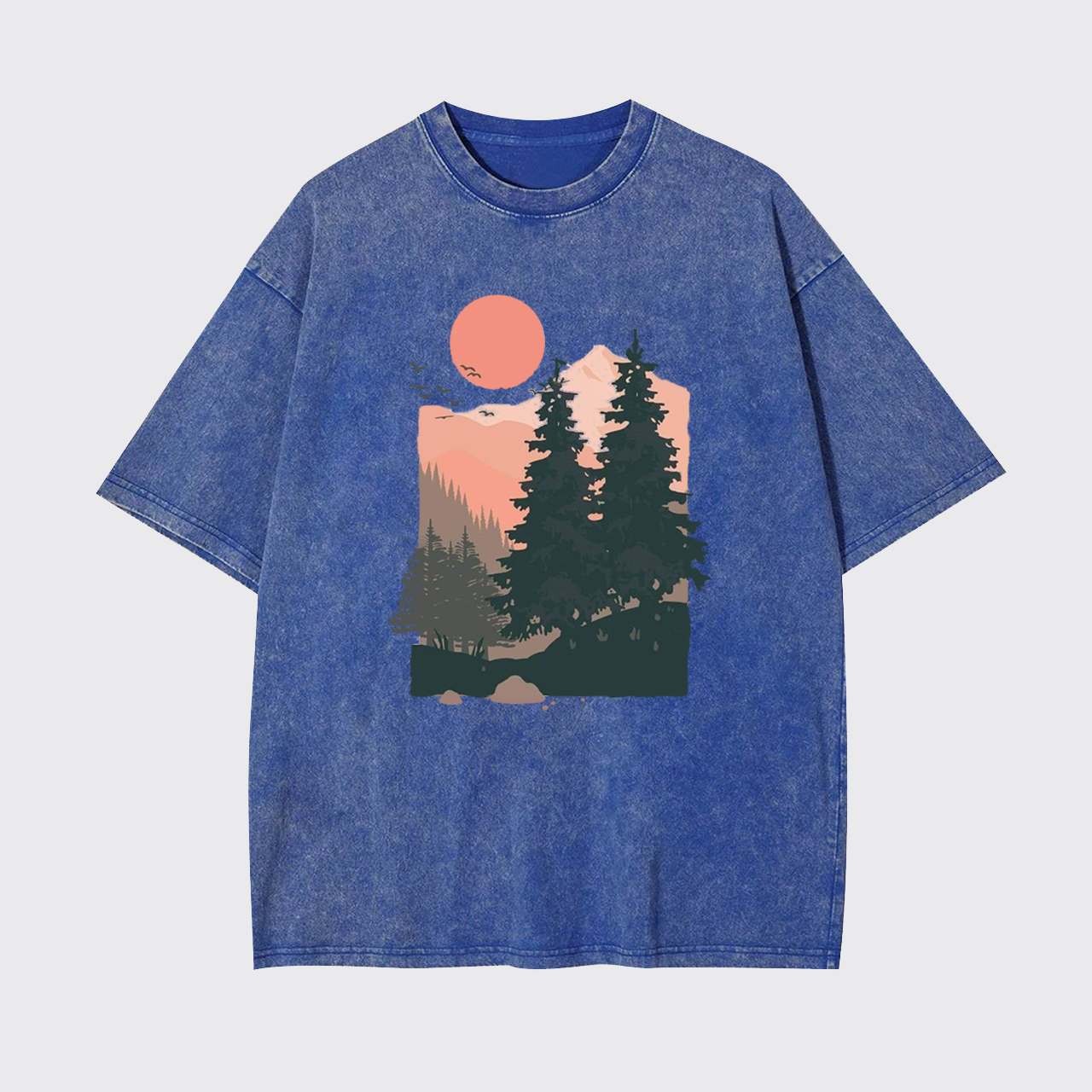 Sunset Pines Garment-dye Tees