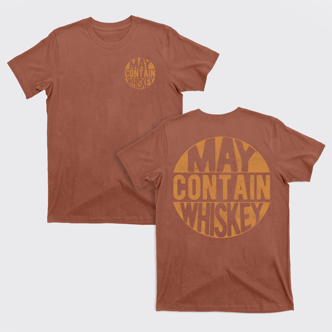 May Contain Whiskey T-Shirts