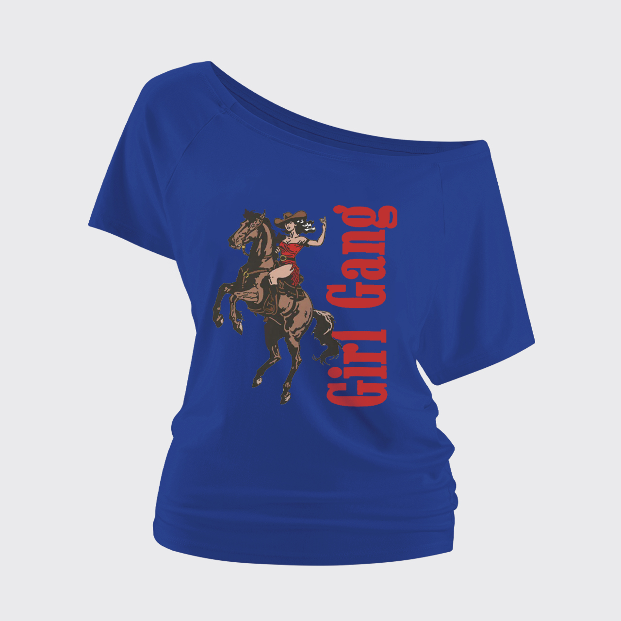 Cowgirl Gang Off Shoulder Top