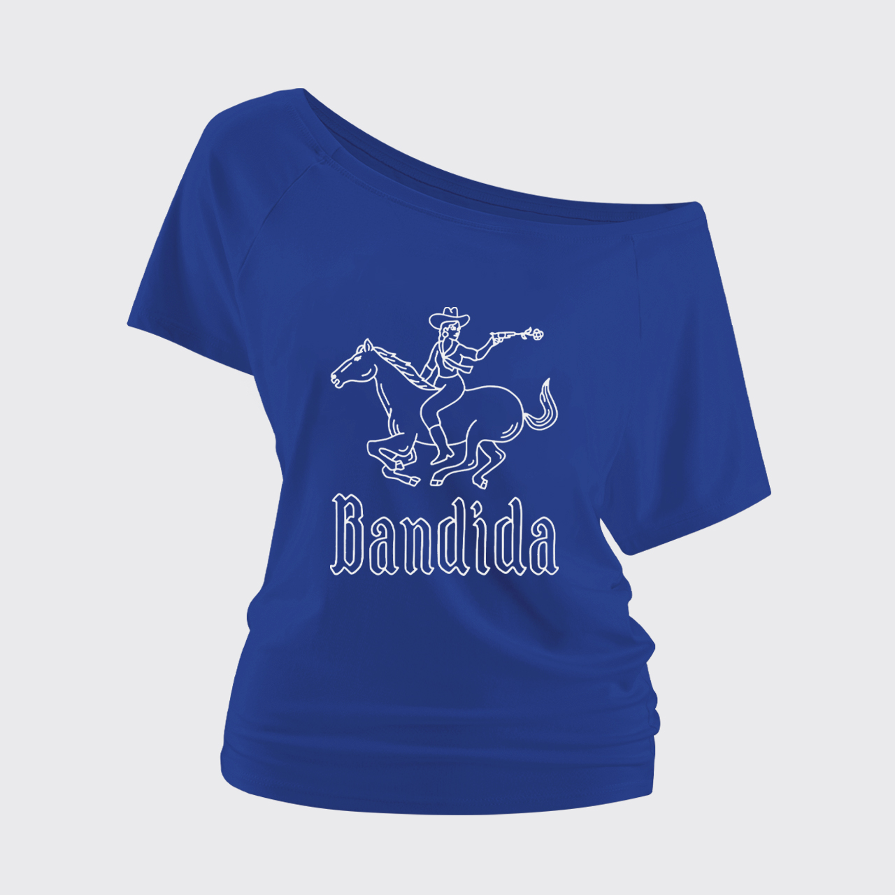 Fearless Rider Cowgirl Off Shoulder Top