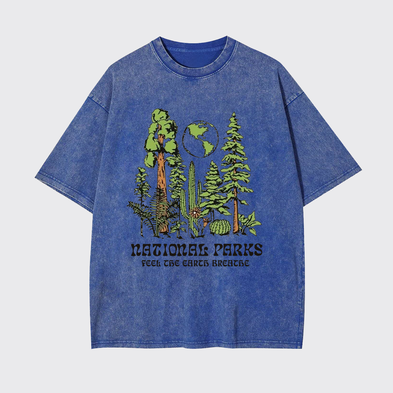 National Parks Feel the Breath Garment-dye Tees