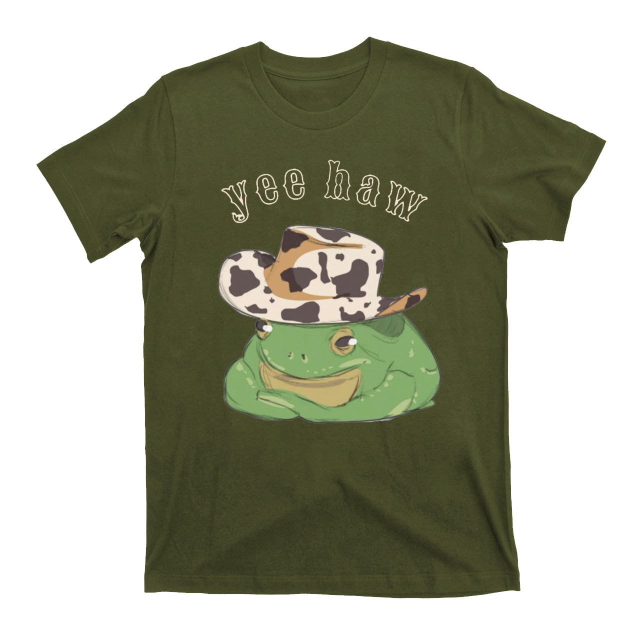 Frog Yee Haw Cowboy T-Shirts