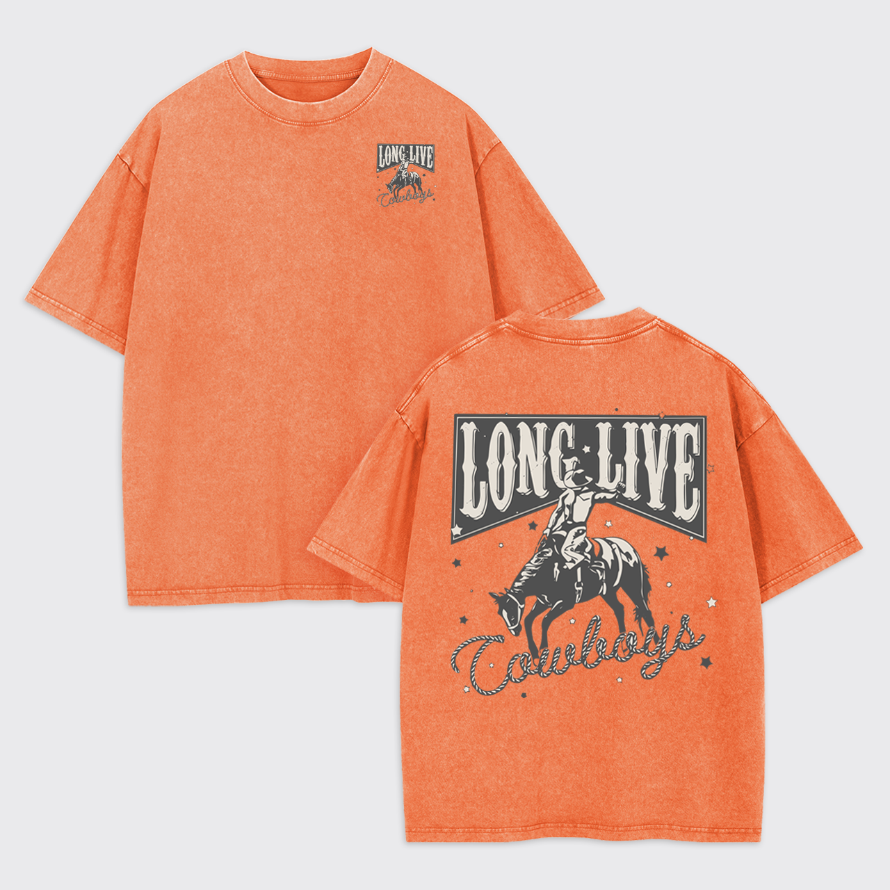 Long Live Cowboy Garment-dye Tees