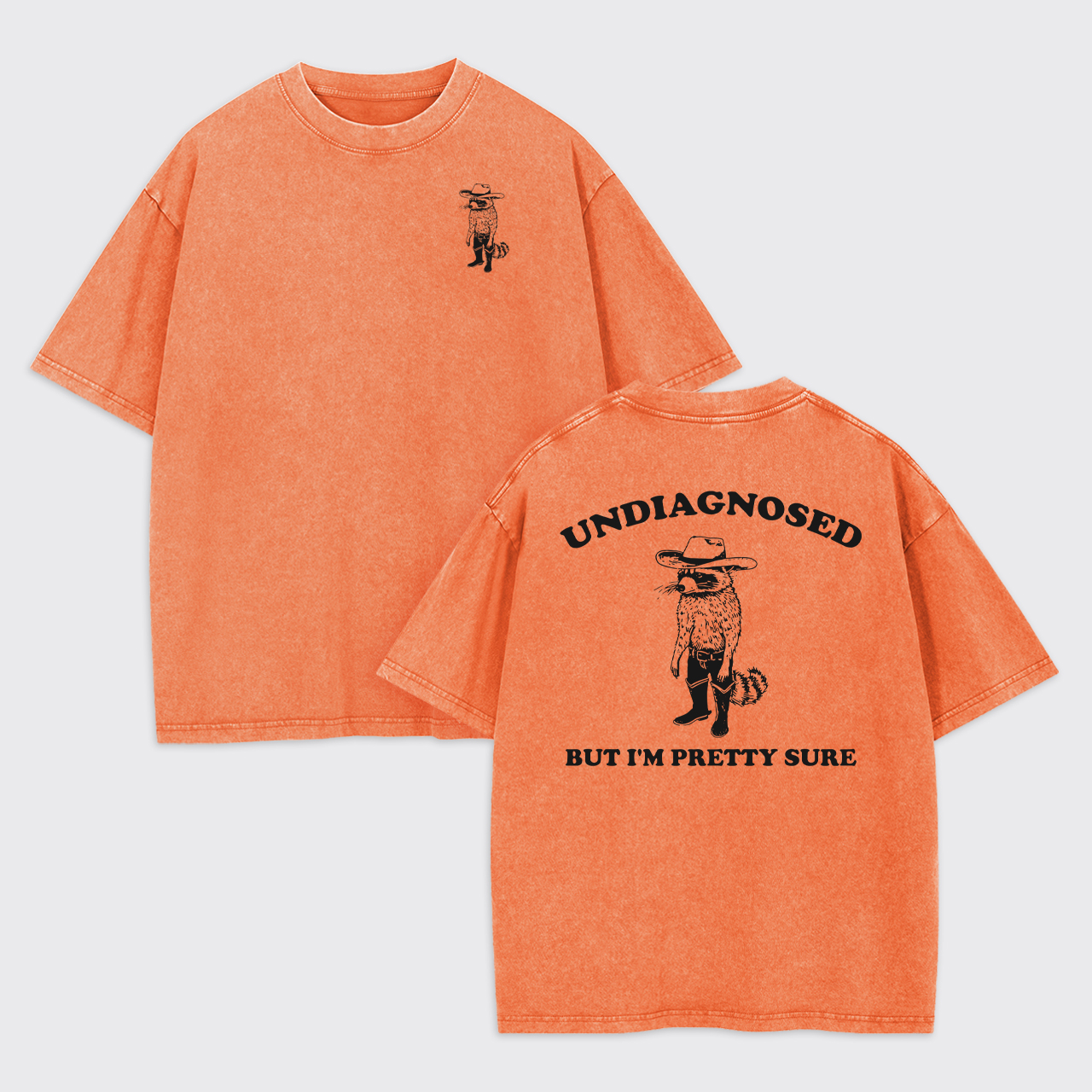 Undiagnosed But I'm Pretty Sure Vintage Garment-dye Tees