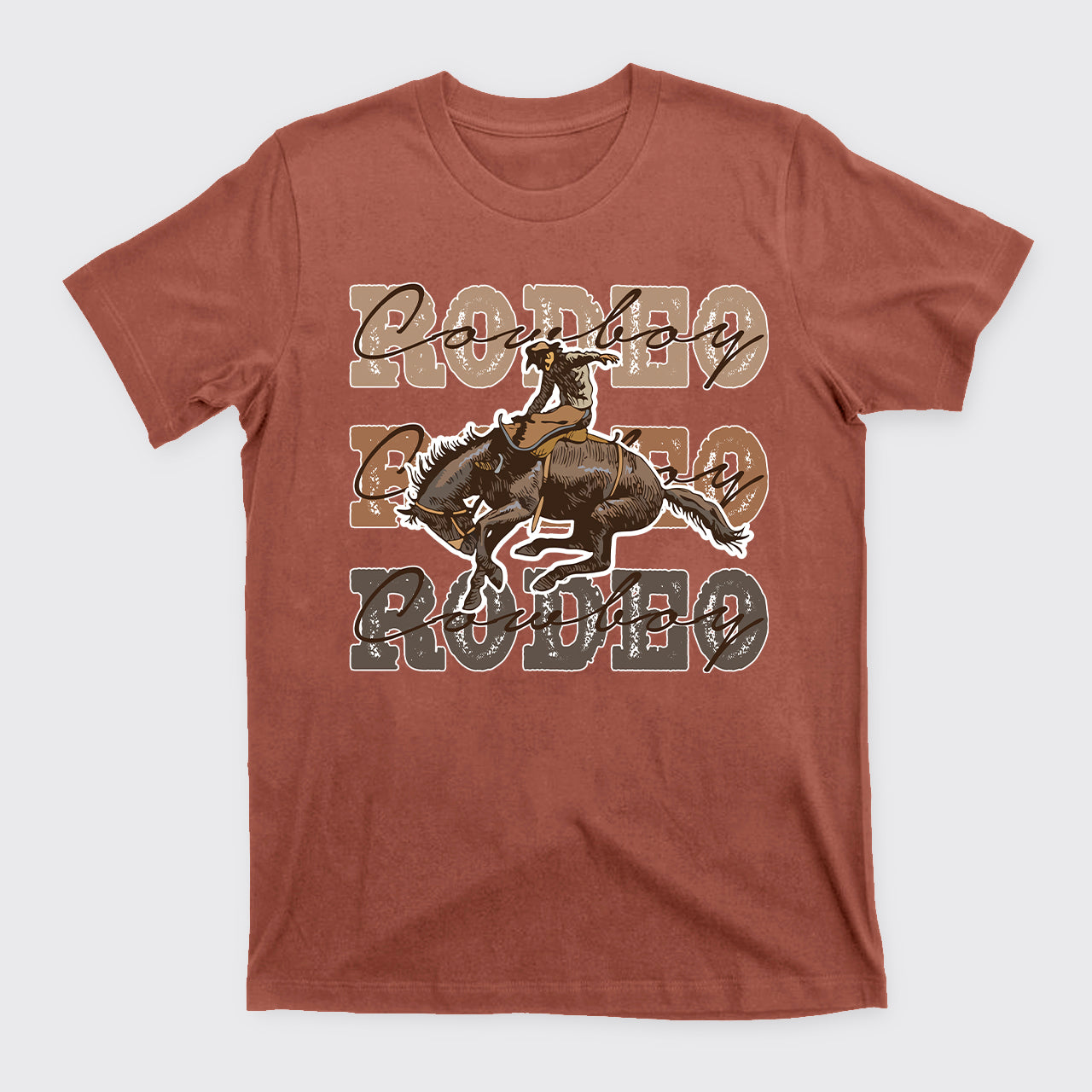 Cowboy Horse Riding Vintage Rodeo T-Shirts