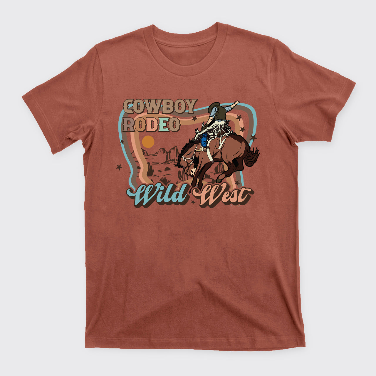 Cowboy Rodeo Wild West T-Shirts