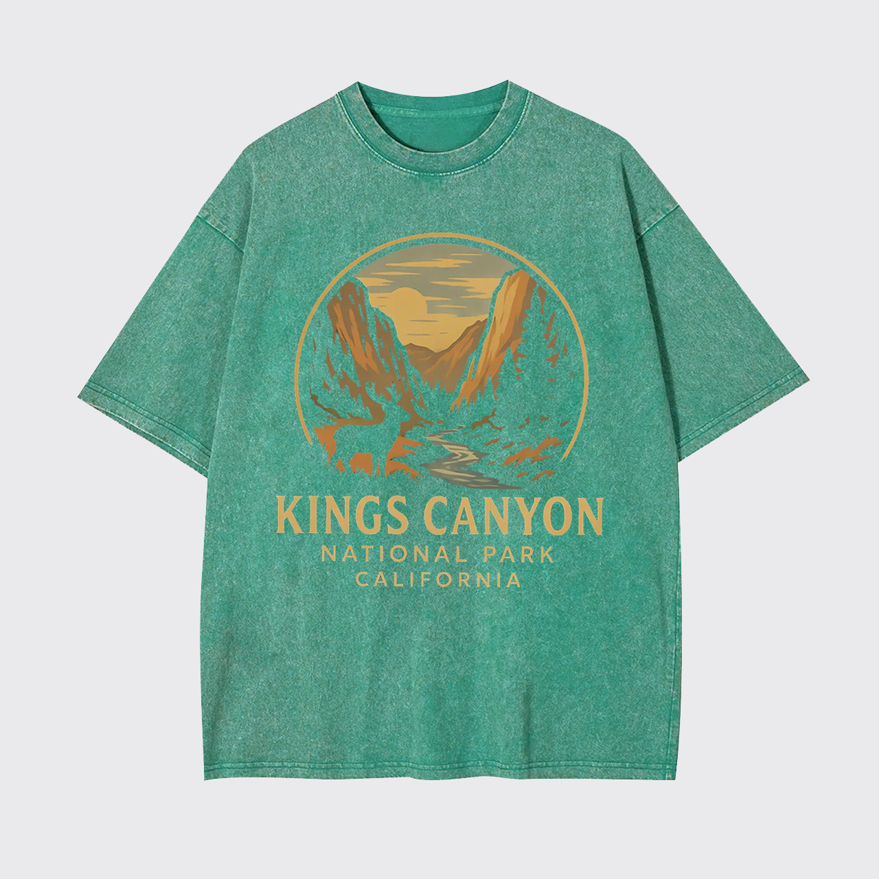 Retro National Park Garment-dye Tees