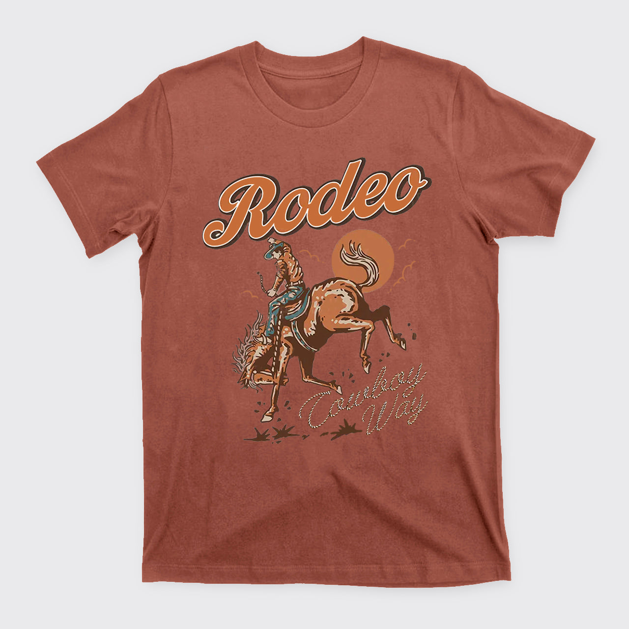 Rodeo Cowboy Way Western T-Shirts