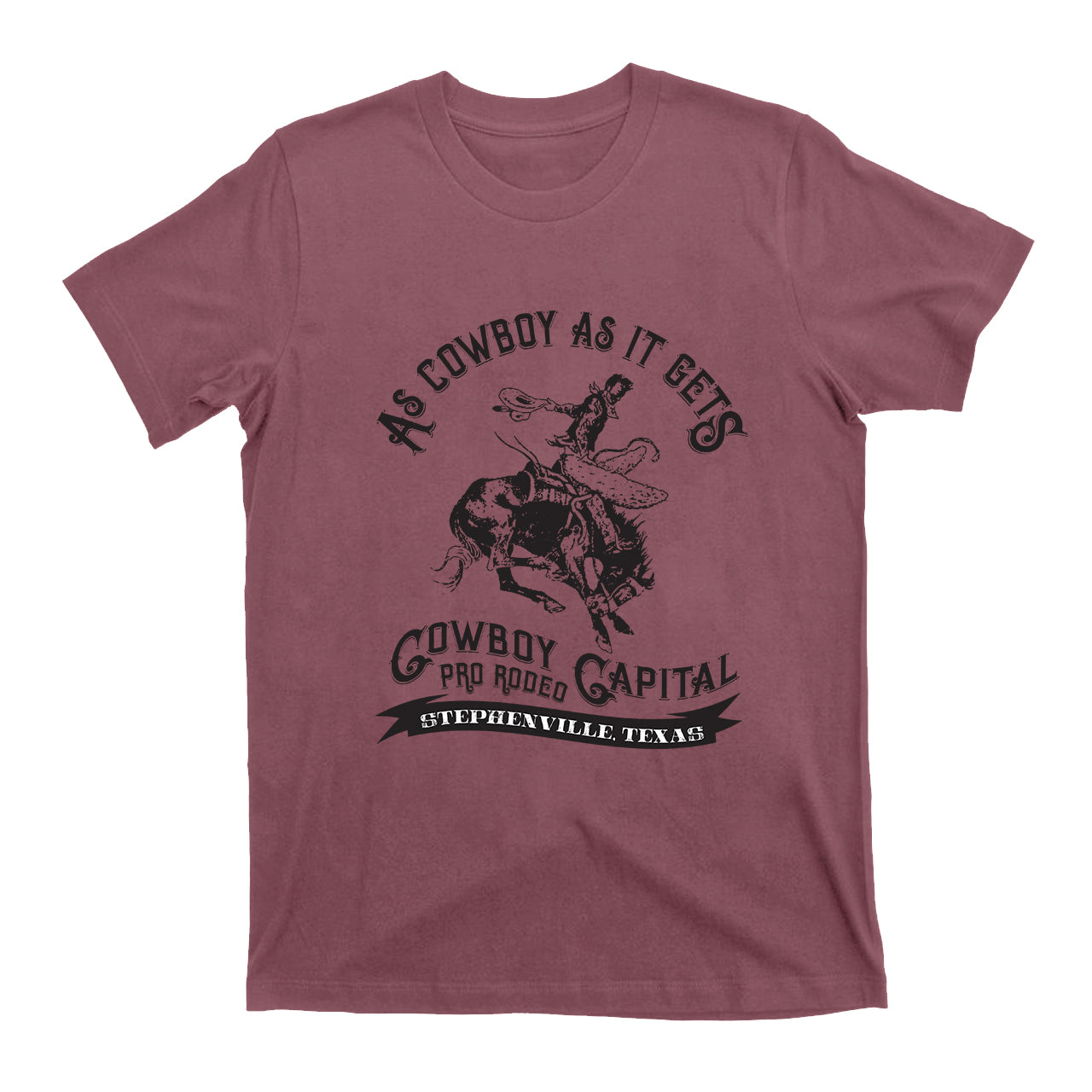 As Cowboy As It Gets Capital T-Shirts
