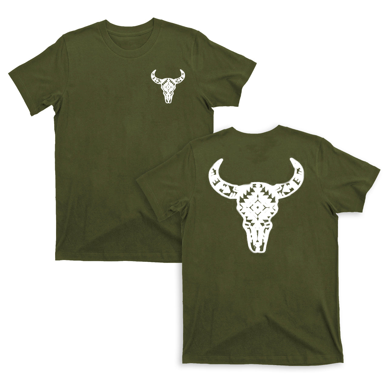 Texas Bull Head Vintage T-Shirts